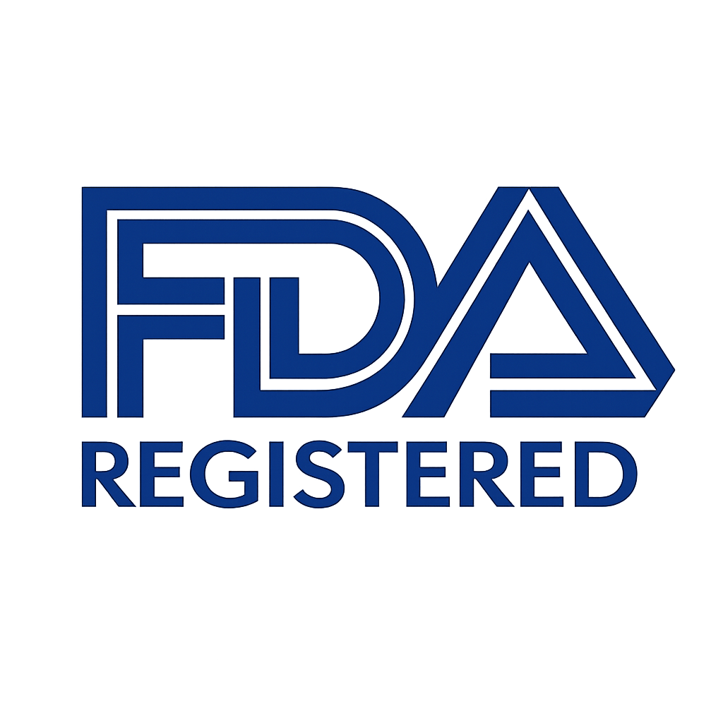 Registered with FDA